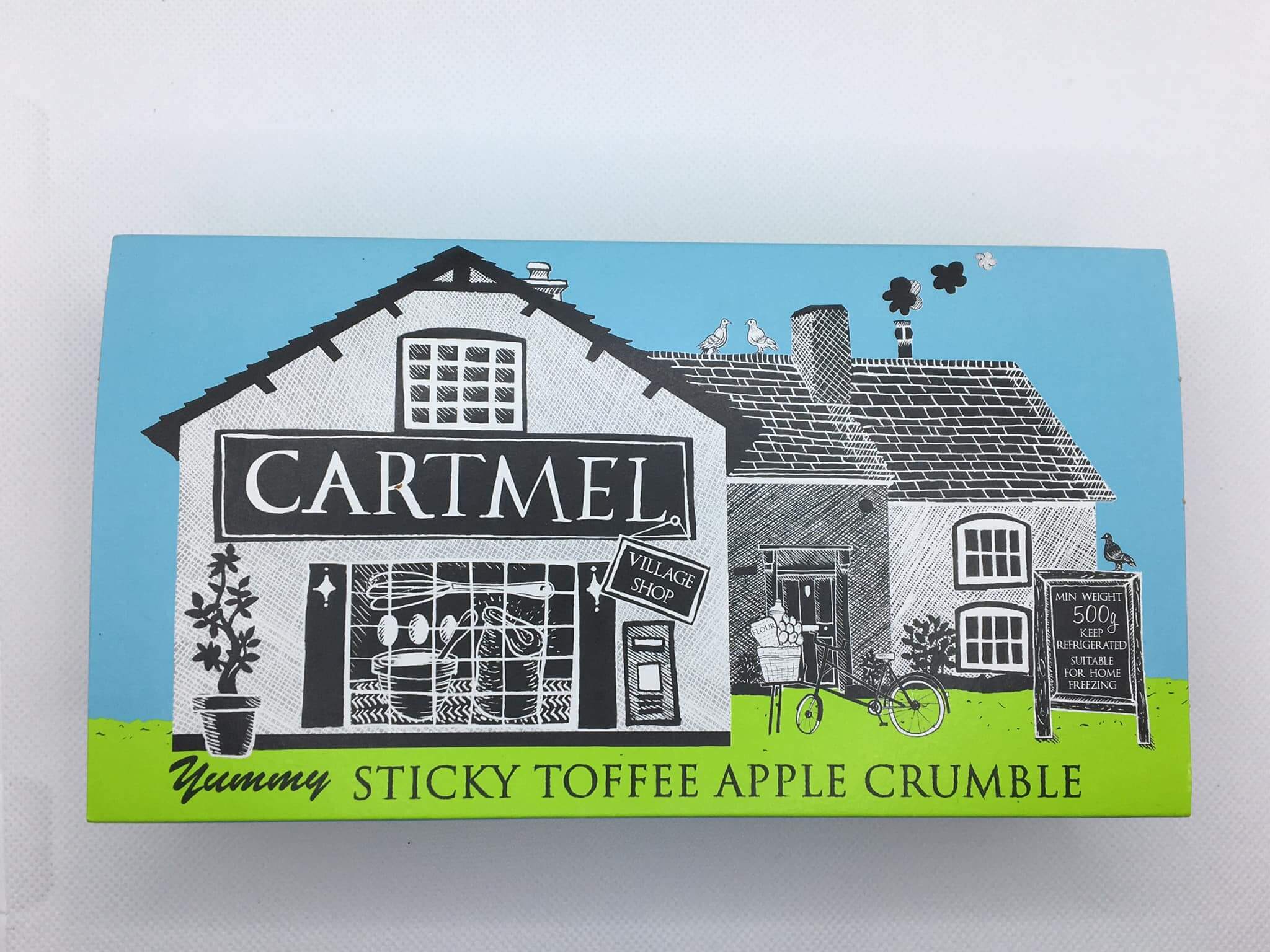 Homemade Cartmel Sticky Toffee Apple Crumble